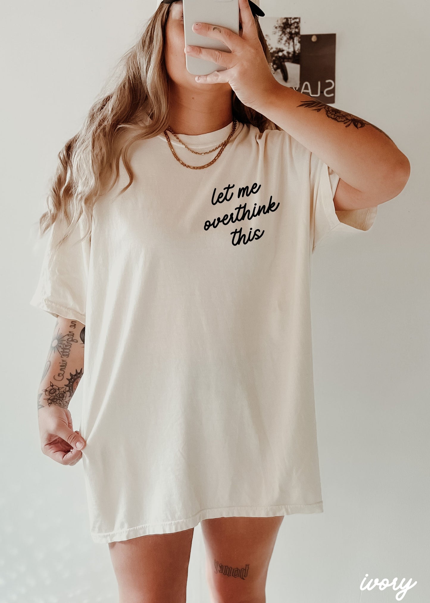 Let Me Overthink This Tee *16 Colors (S-3X)