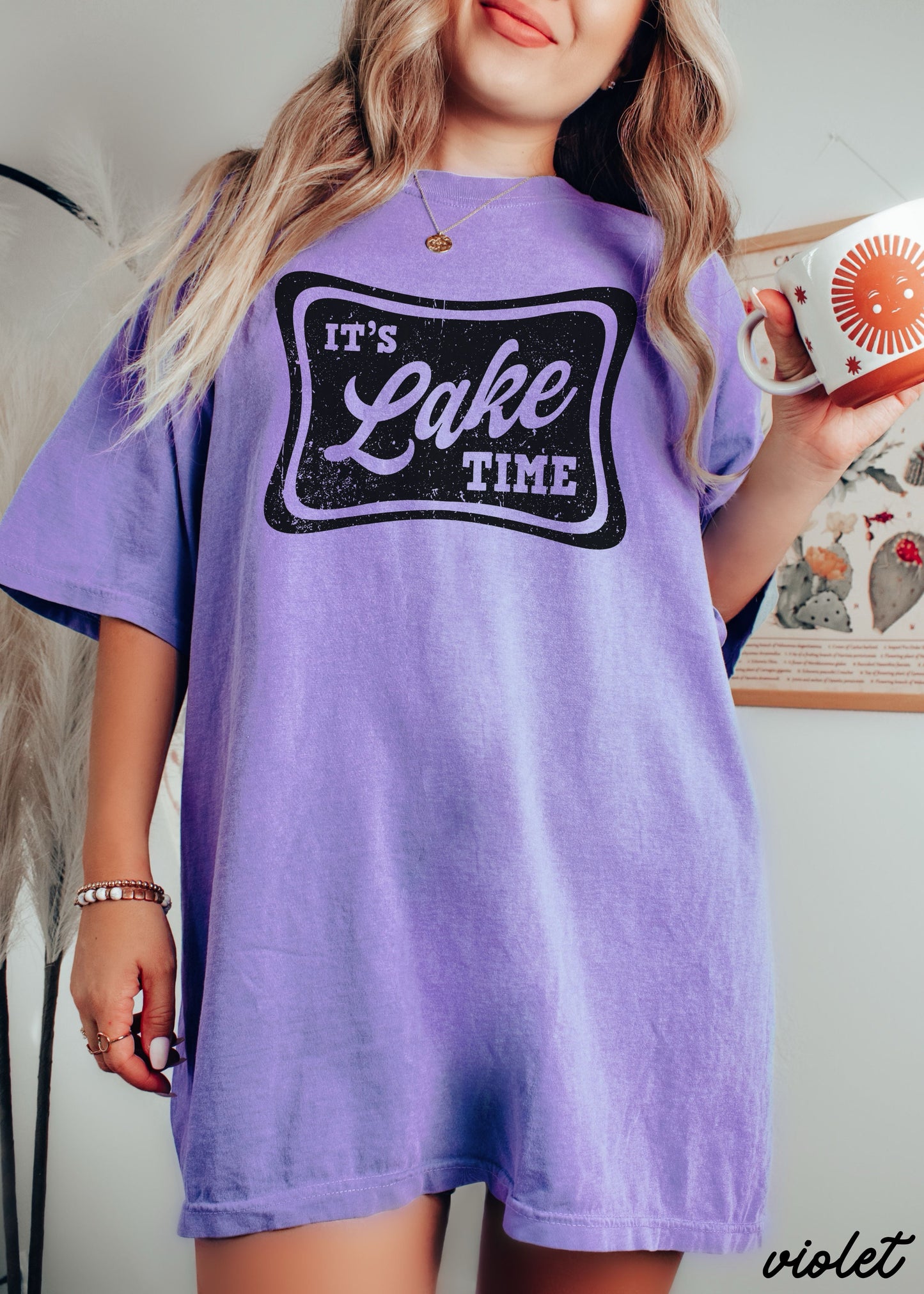 Lake Time Tee *16 Colors (S-3X)