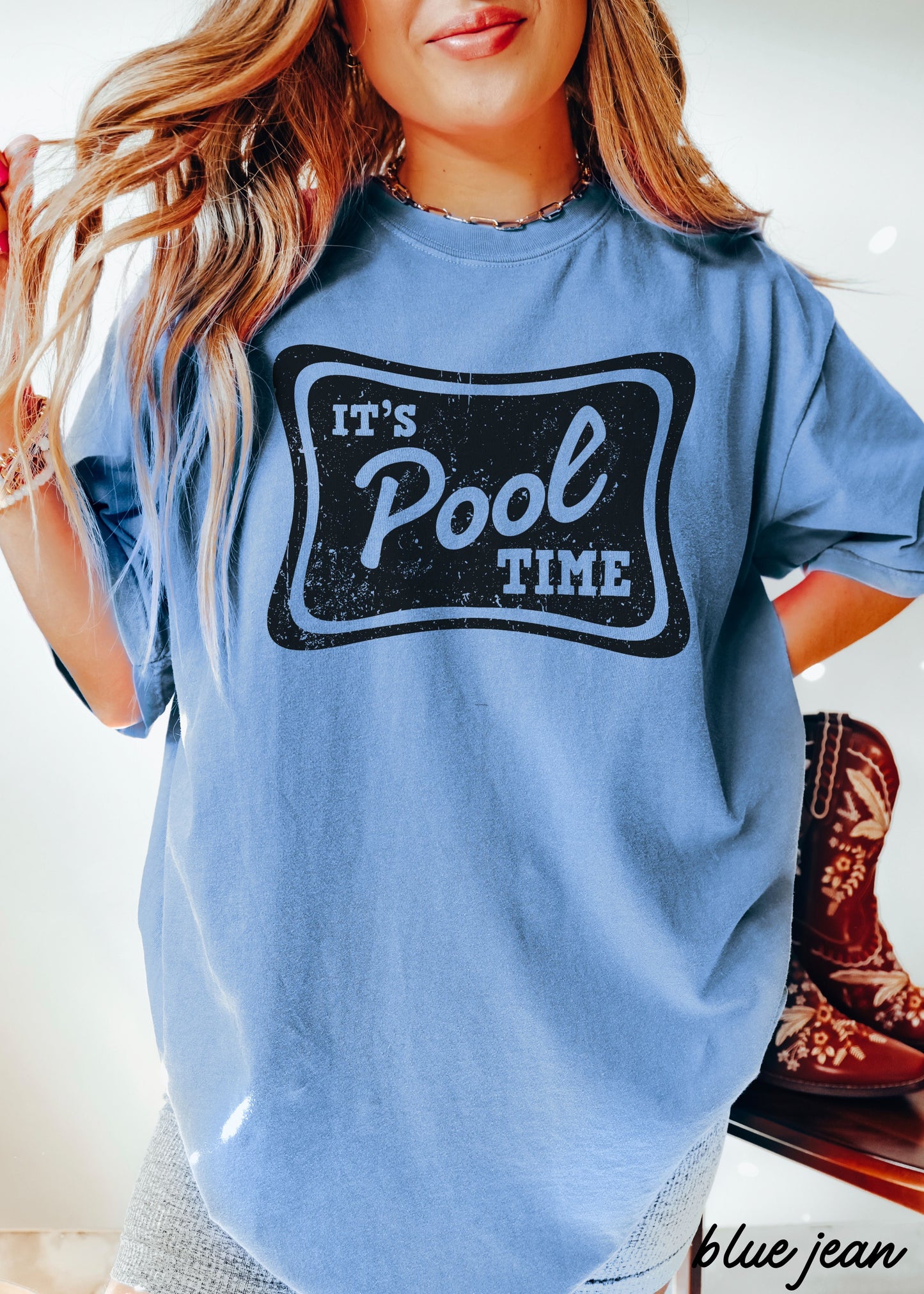 Pool Time Tee *16 Colors (S-3X)