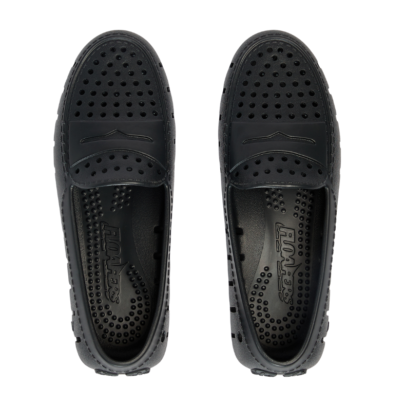 Women's Posh Black Asphalt Loafers