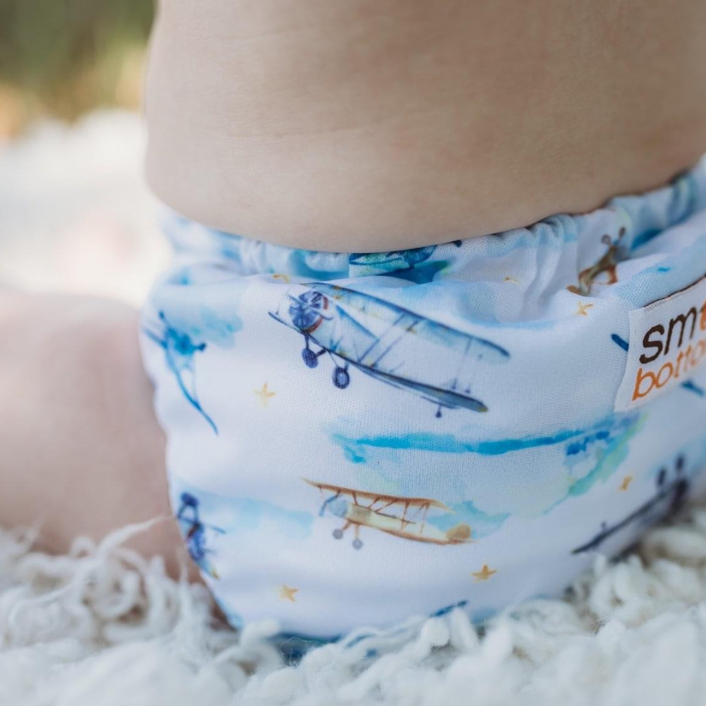 Dream Diaper 3.0 Natural Fiber Pocket Diaper - First Flight