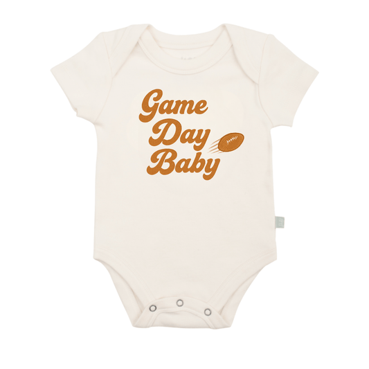 graphic bodysuit | Game Day Baby