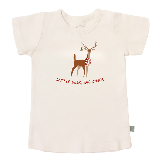 graphic tee | little deer big cheer