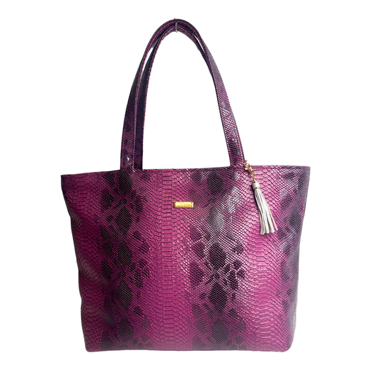 MJ Luxe Plum Copperazzi Tote