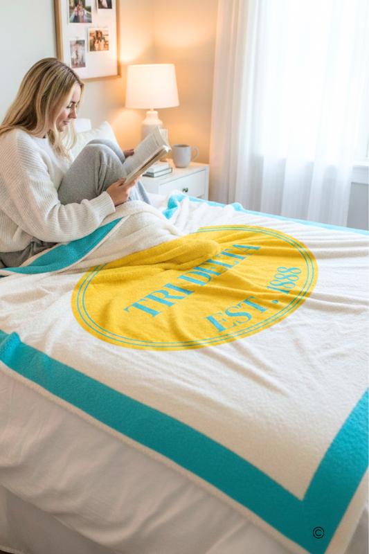 SC - Tri Delta Luxury Blanket