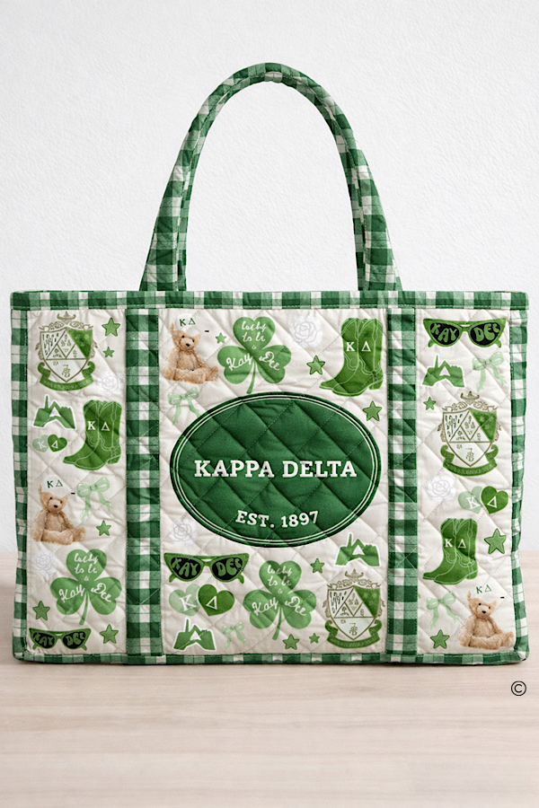 SC - ETA 7/30-8/13 Kappa Delta Sorority Tote Bag