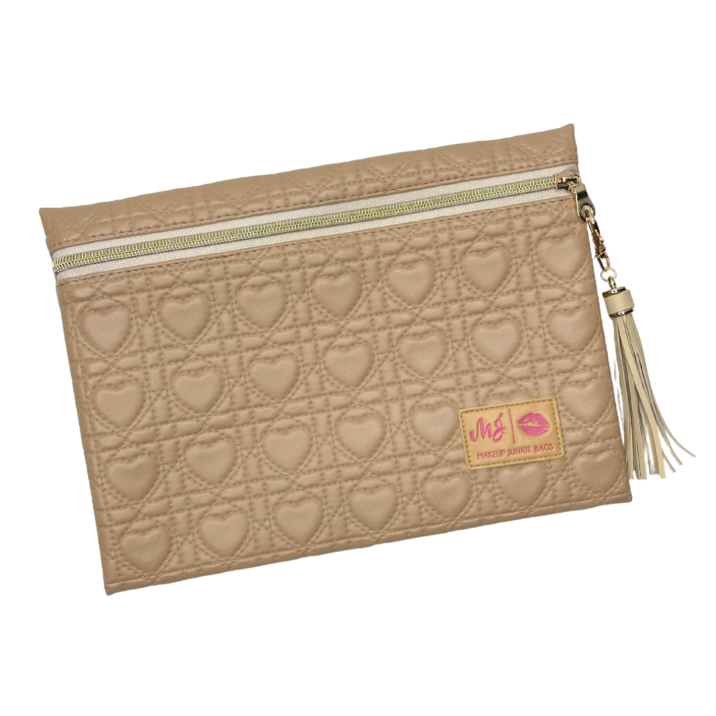 Quilted Hearts Mocha