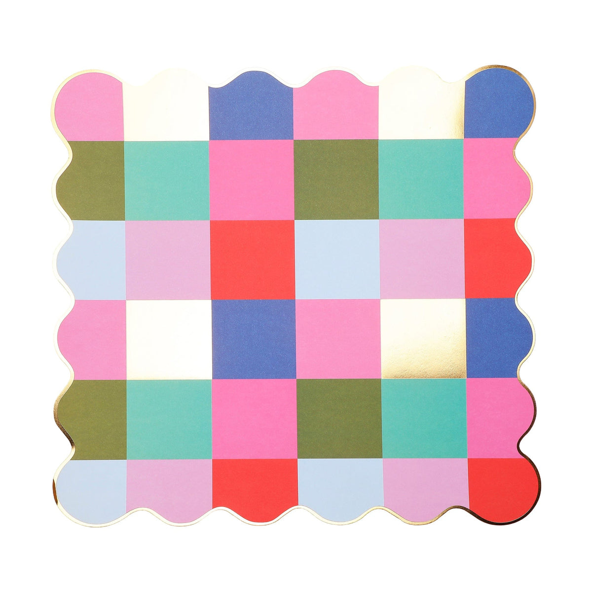 Multicolor Plaid Placemats (10 count)