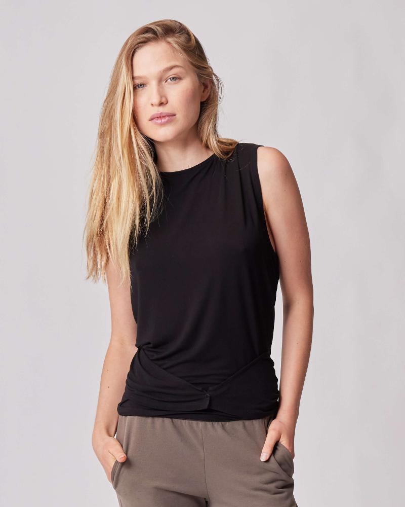 Every Way Maternity to Nursing Wrap Tank Top