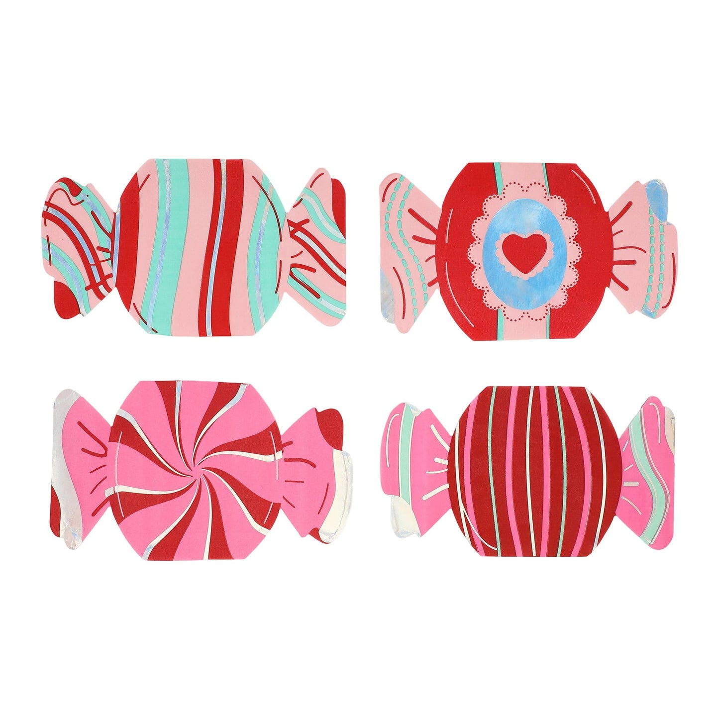 Sweetheart Candy Shaped Napkins (20 count)