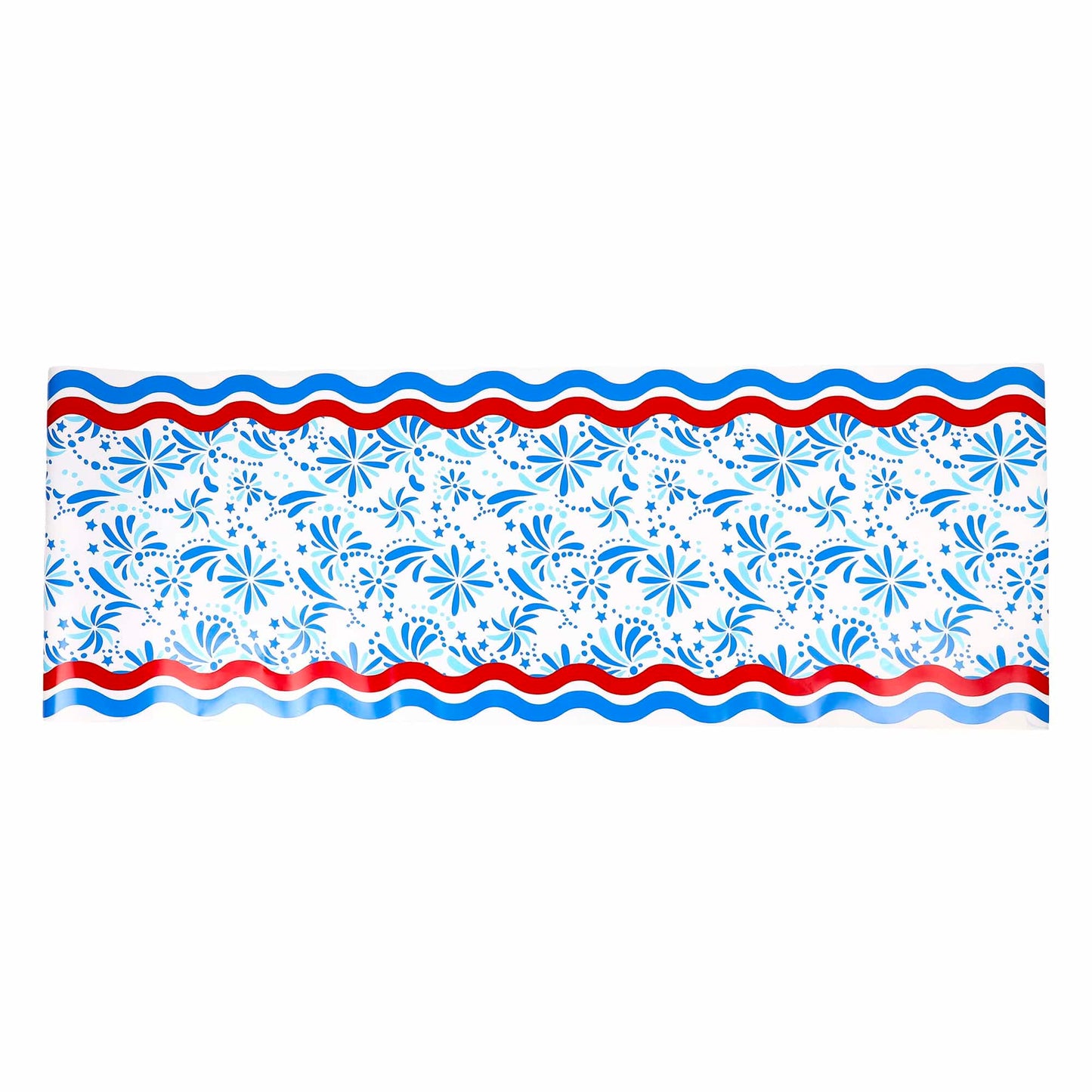 Star Spangled Spark Paper Table Runner (25 ft, cut to fit)