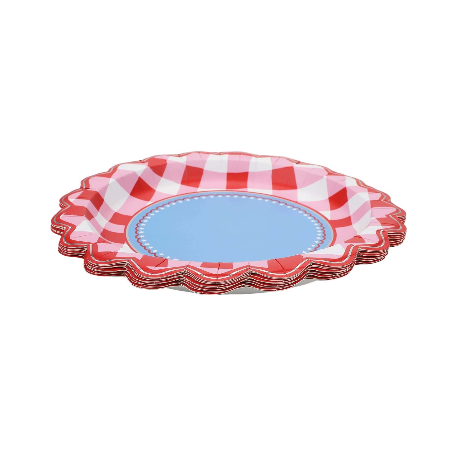 Picnic Perfect Gingham Dinner Plates (10 ct)