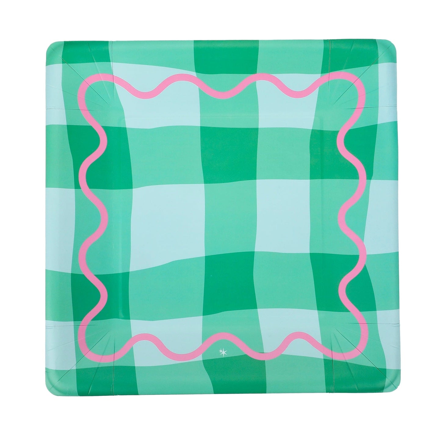 Colorwave Gingham Dinner Plates (10 ct)
