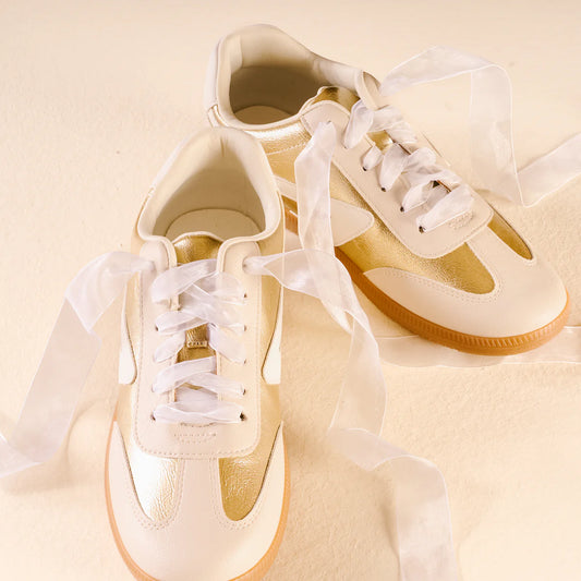 Sheer Step It Up Shoelaces – White | Boutique Sneaker Laces