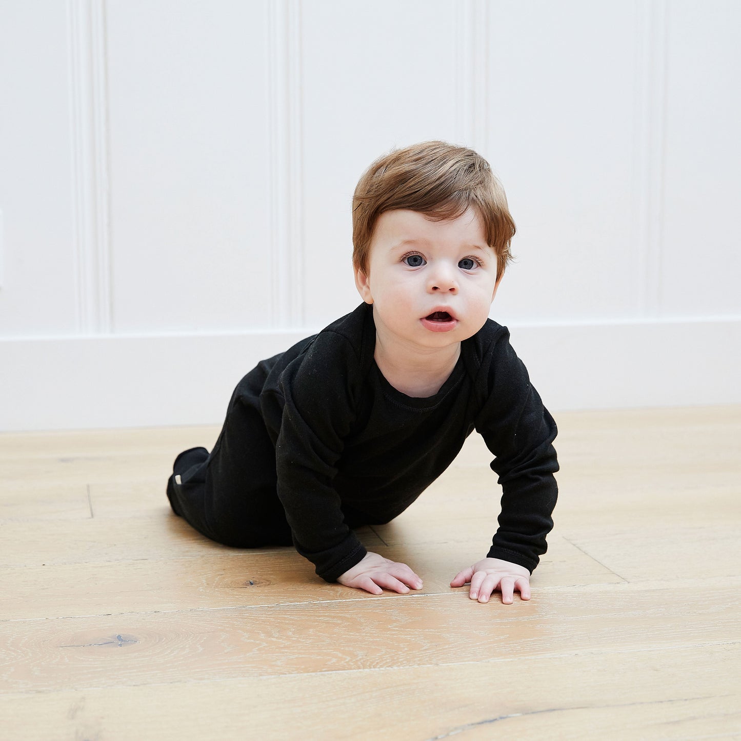 Rib Lap Tee Footie Pajama