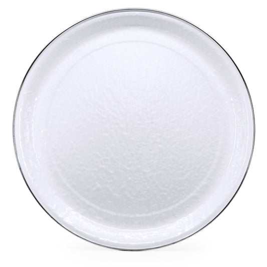 White Solid Large Tray