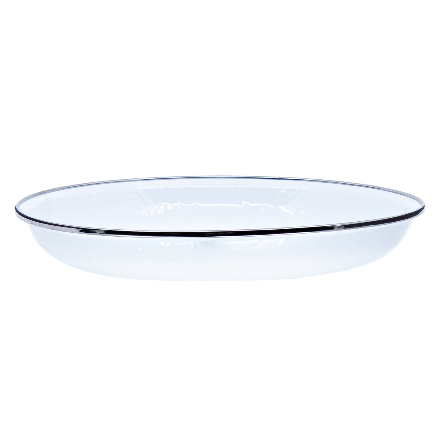 Solid Pasta Plates - Set of 4, White