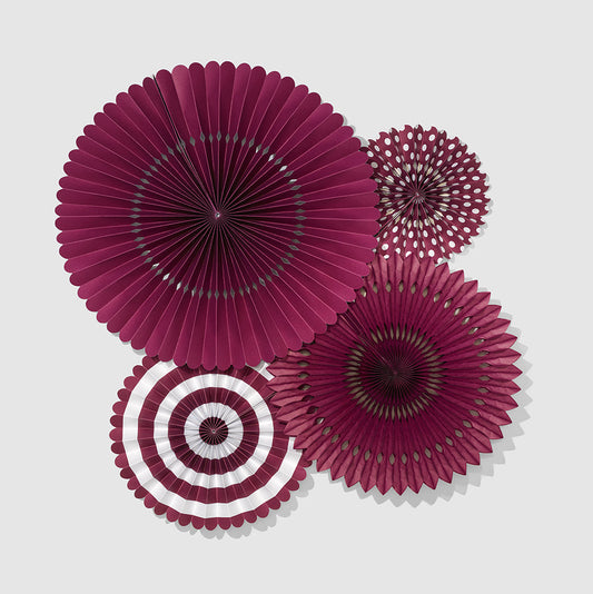 Plum Party Fans