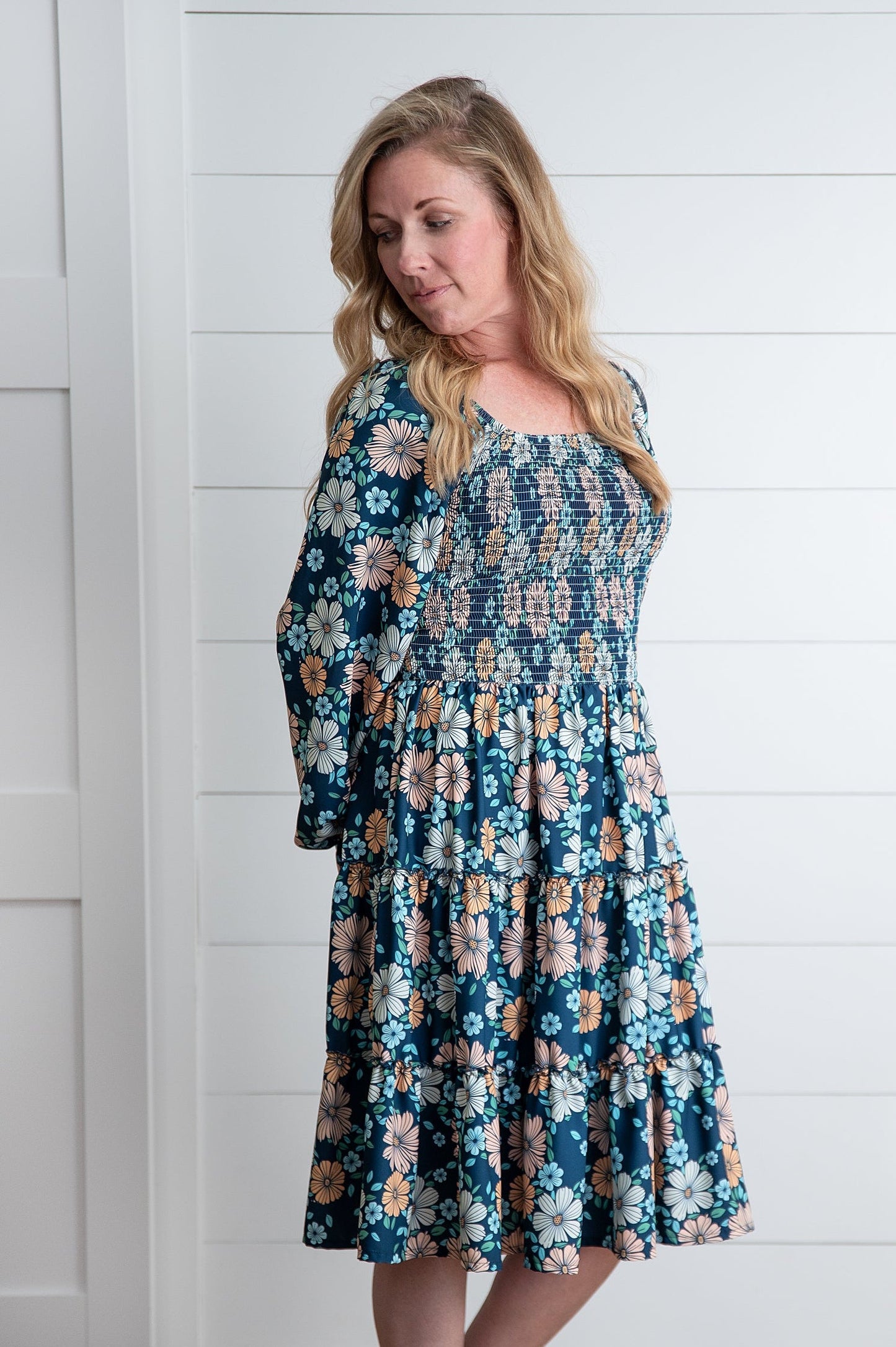 Women's Grace Winter Floral Dress- Mommy & Me