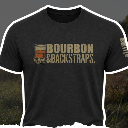 "Bourbon & Backstraps" Tee