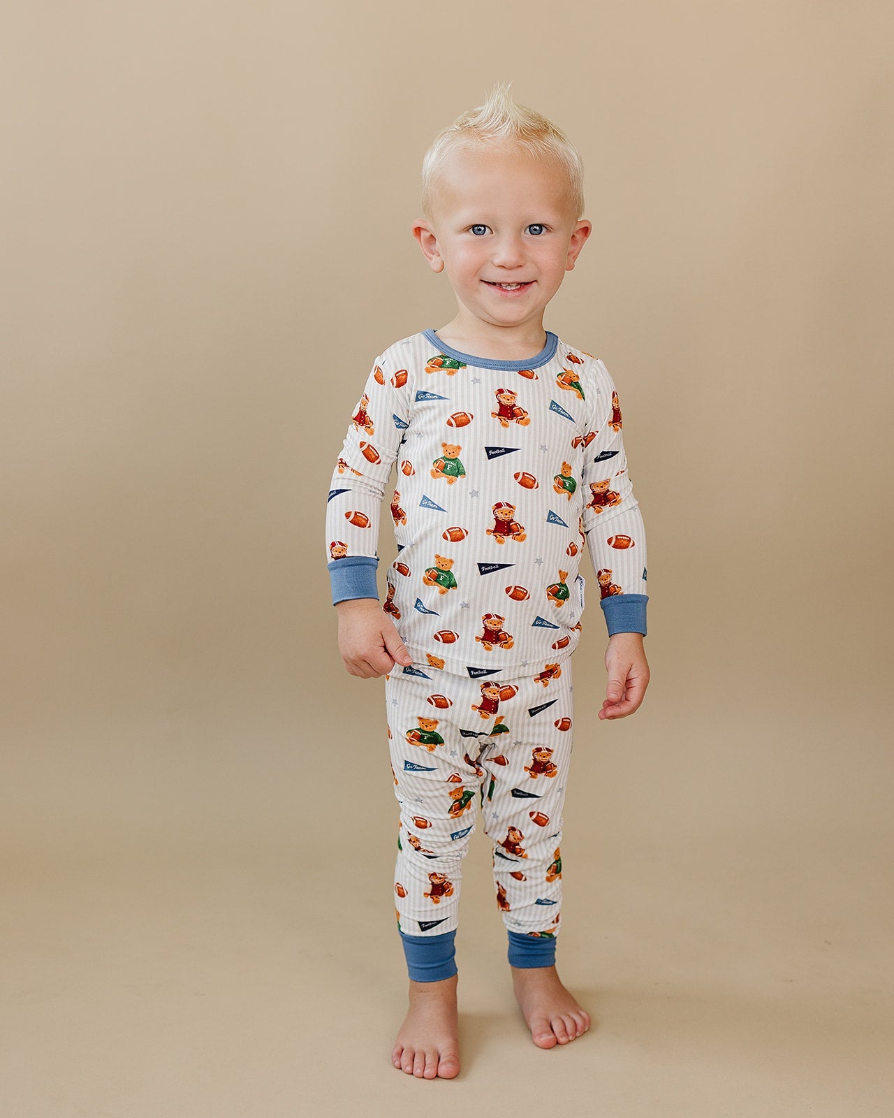 Bamboo Two Piece Set | Touchdown Teddy