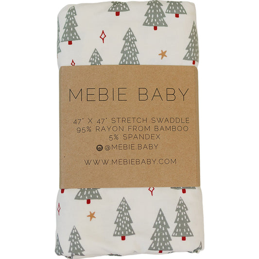 Christmas Trees Bamboo Stretch Swaddle