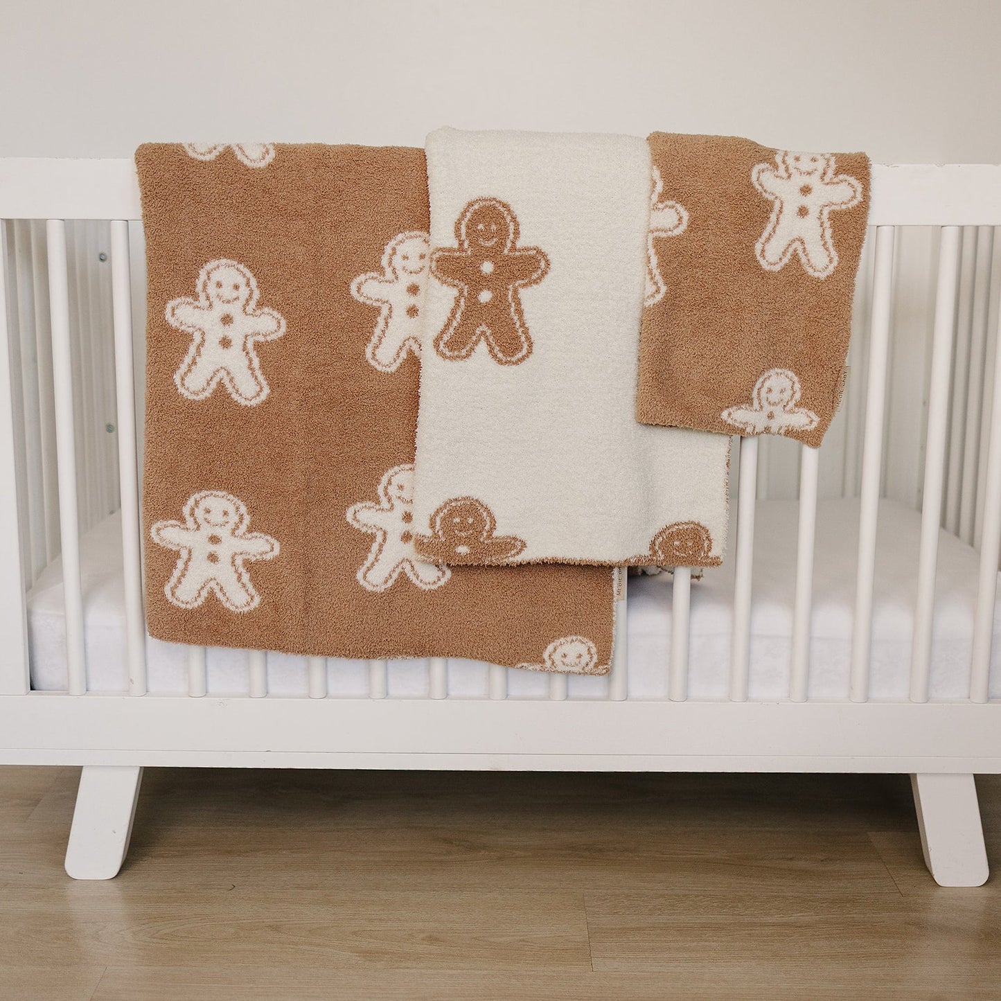 Gingerbread Plush Blanket