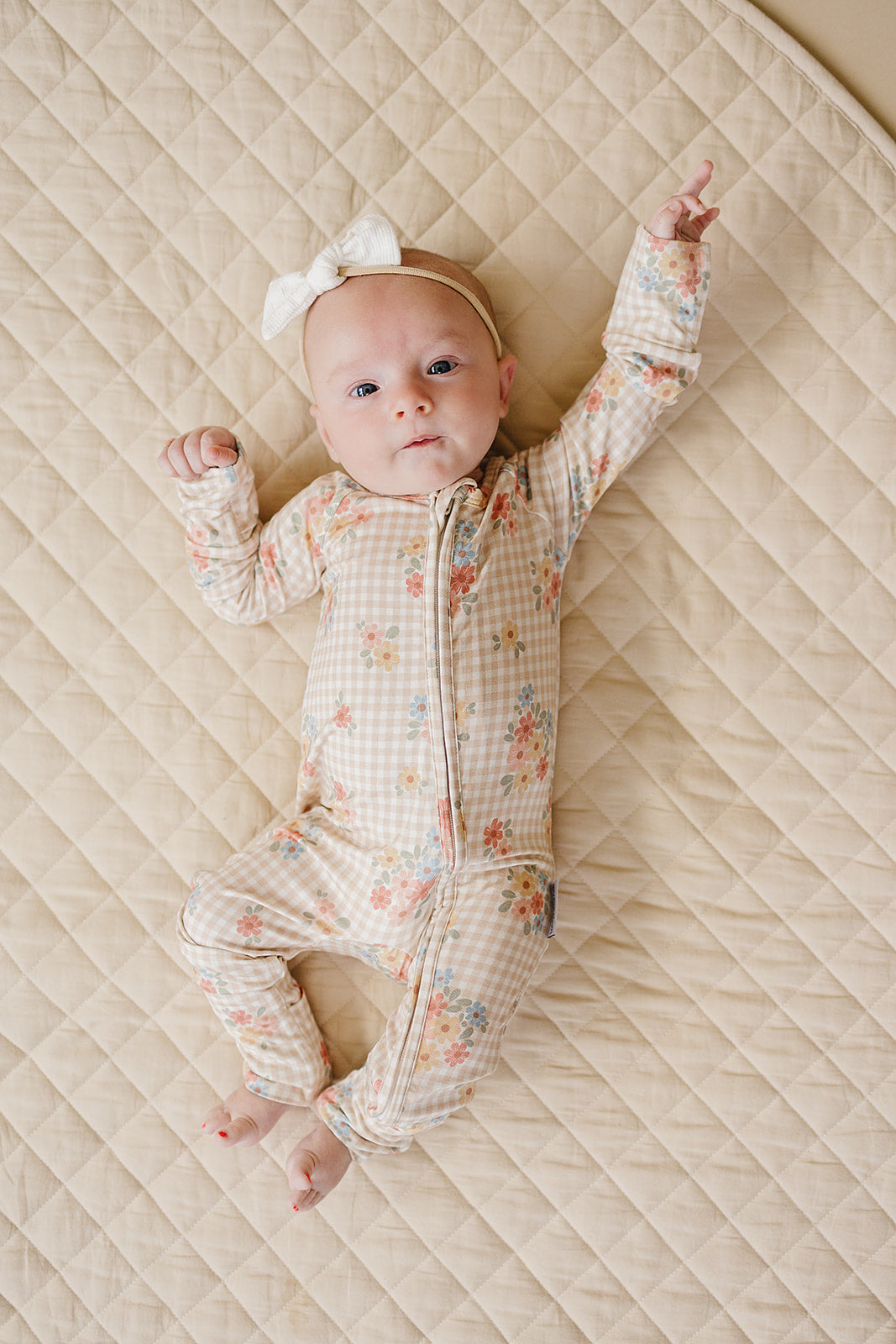 Bamboo Zip Romper | Wildflowers