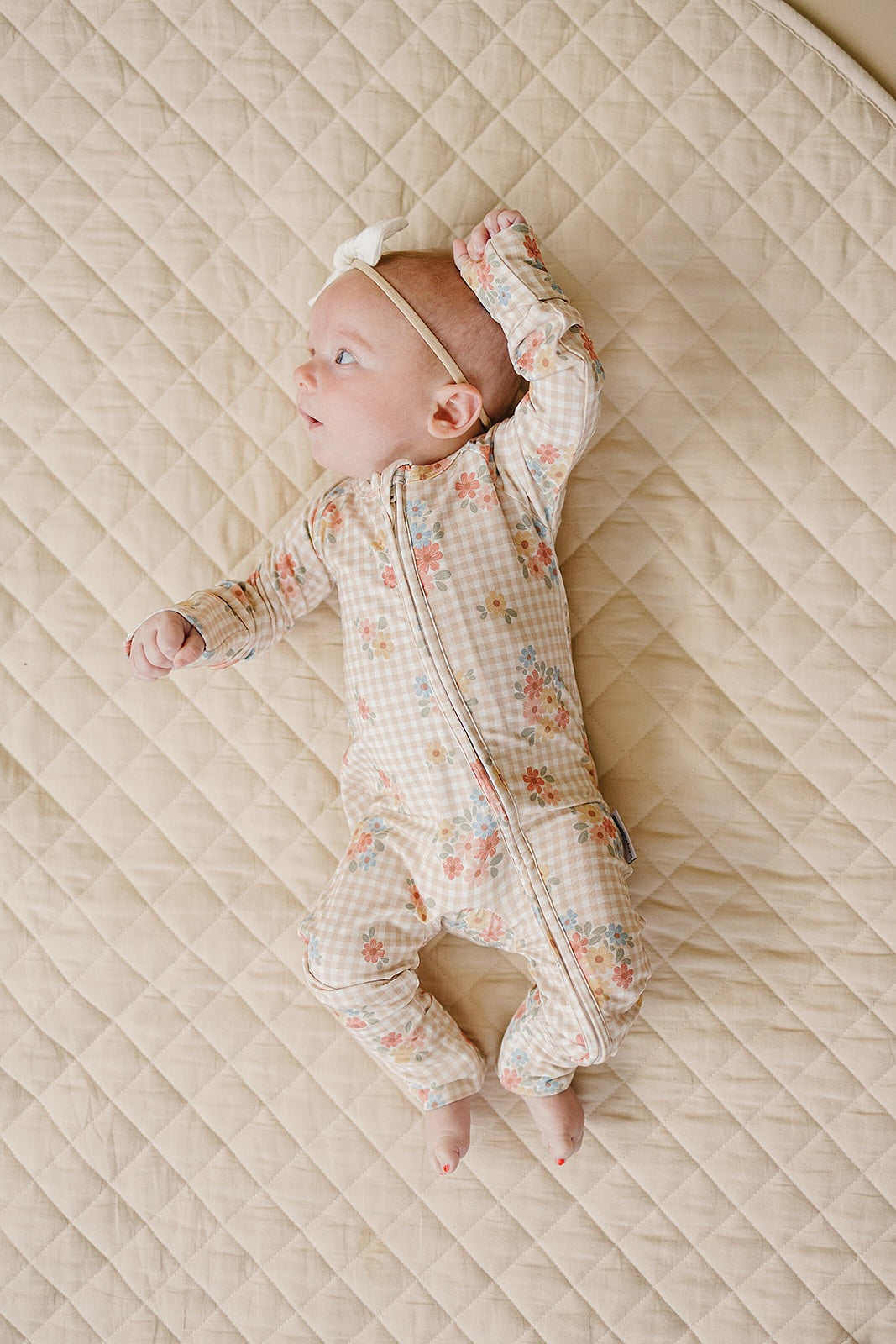 Bamboo Zip Romper | Wildflowers