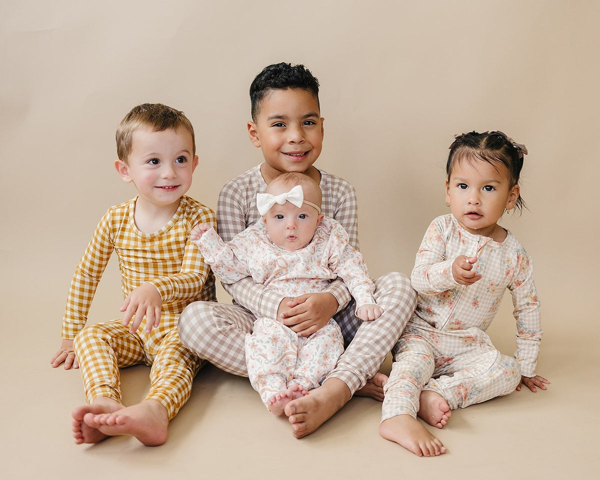 Bamboo Zip Romper | Wildflowers