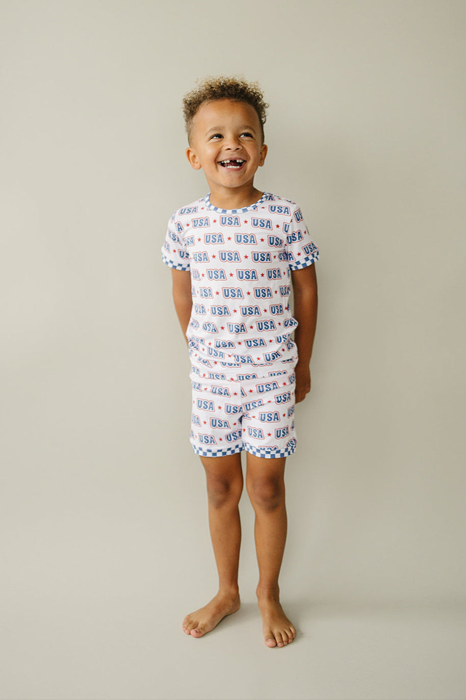 Bamboo Shorts Set | USA