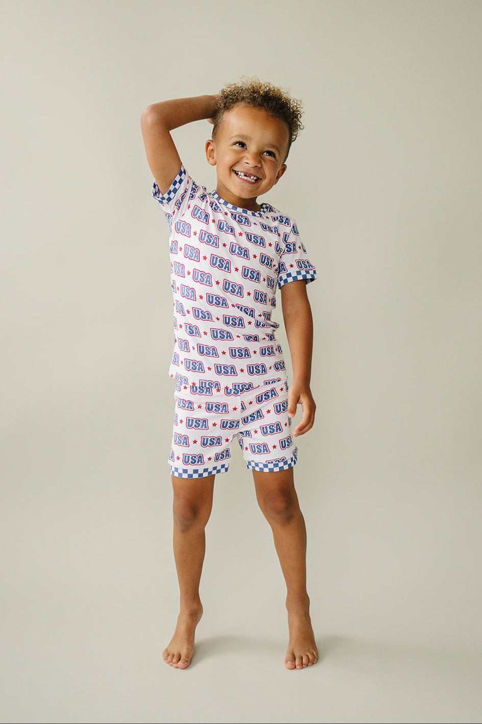 Bamboo Shorts Set | USA