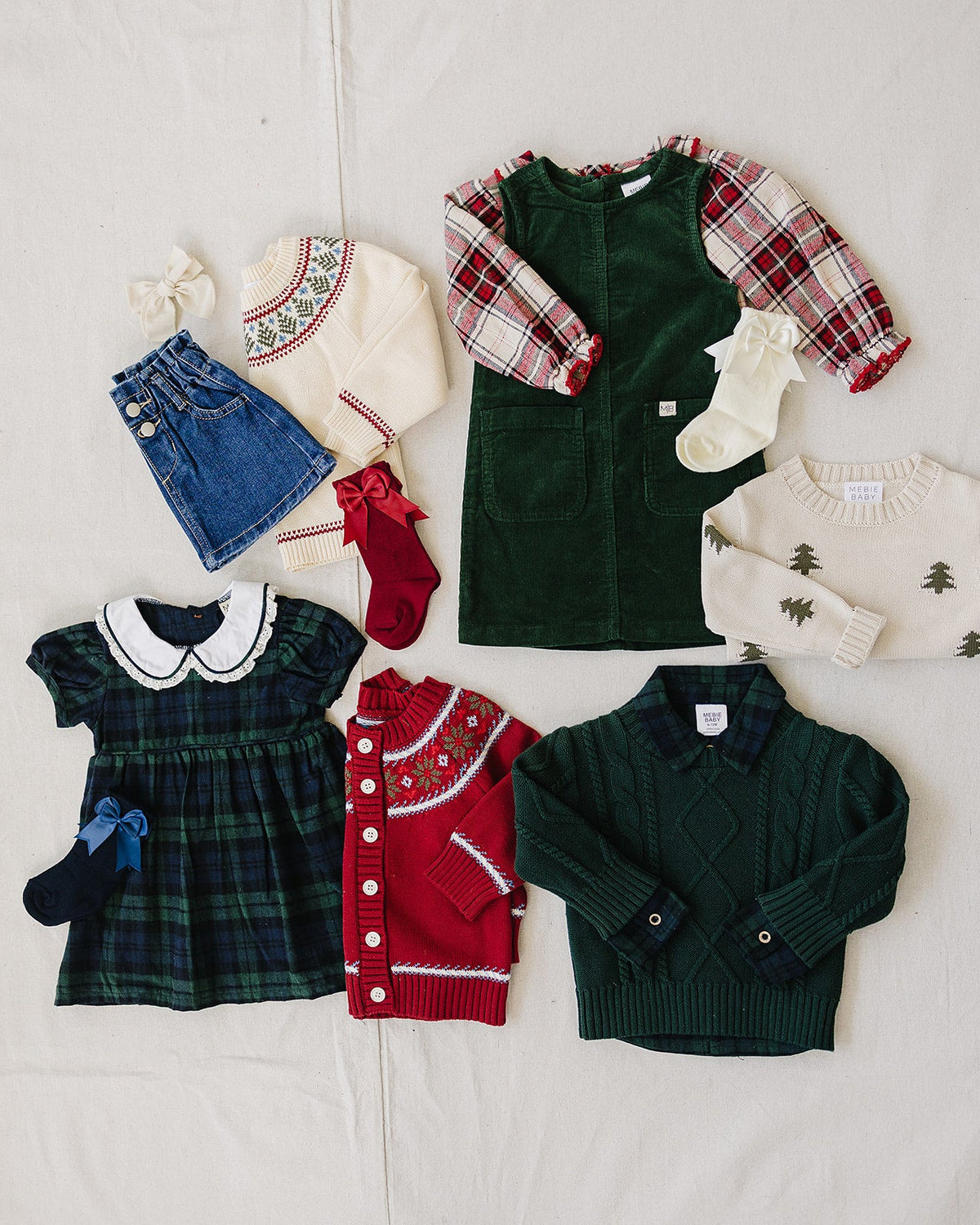 Pine Tree Knit Sweater