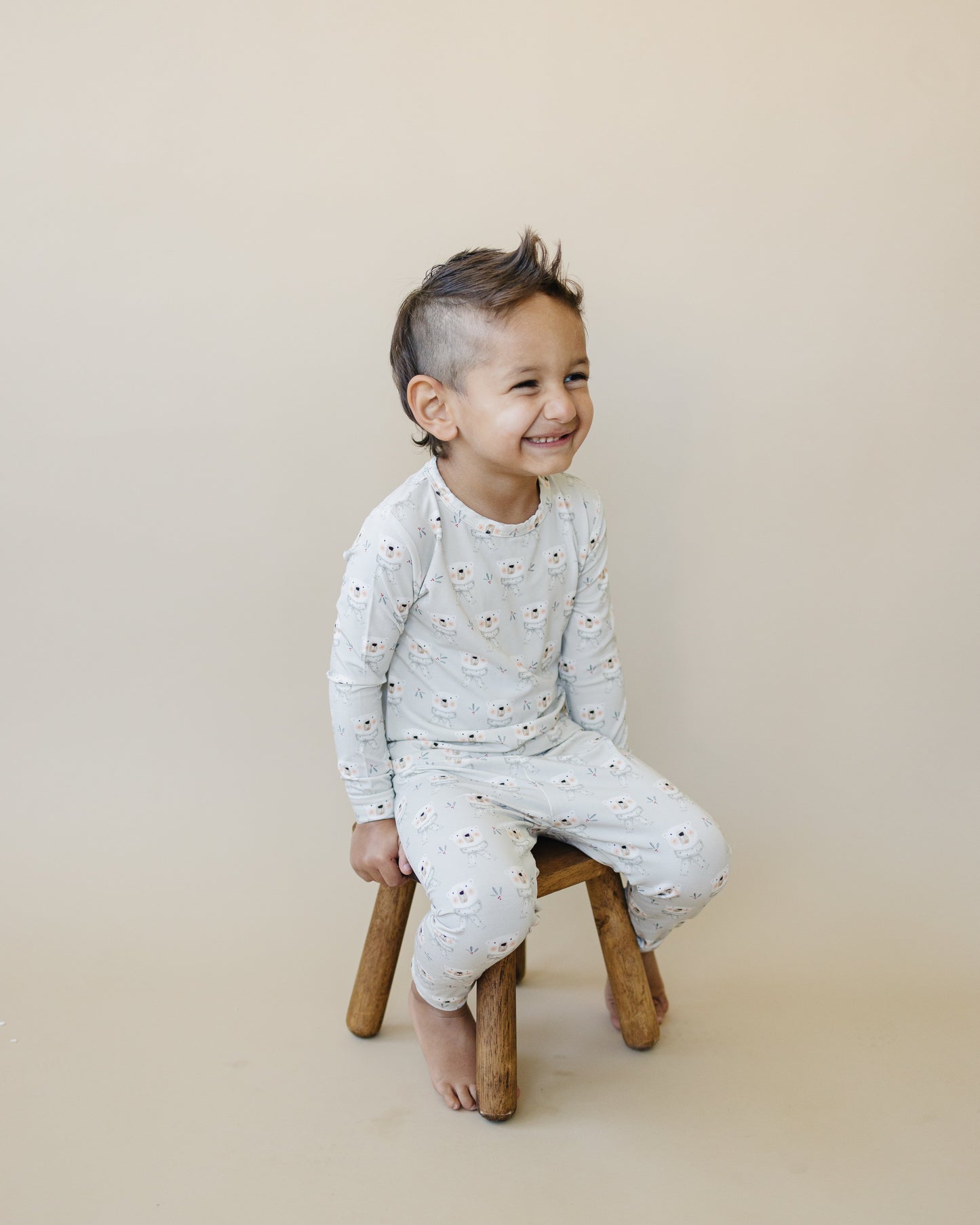 Polar Bear 2pc Bamboo Pajamas