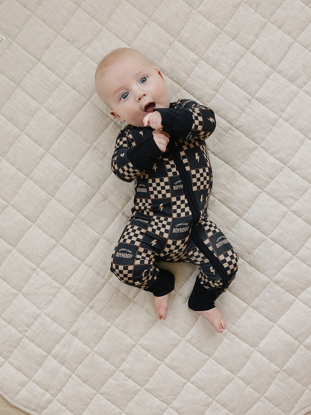 Bamboo Zip Romper | Long Live Boyhood