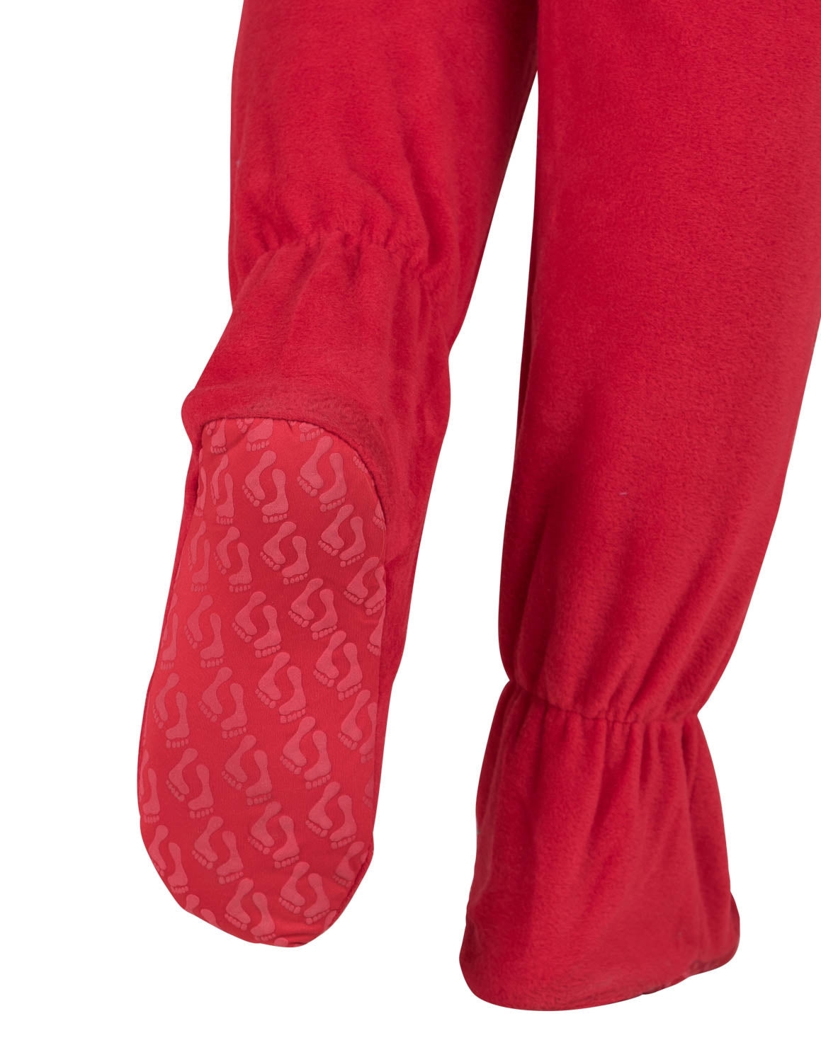 Bright Red Toddler Fleece Onesie