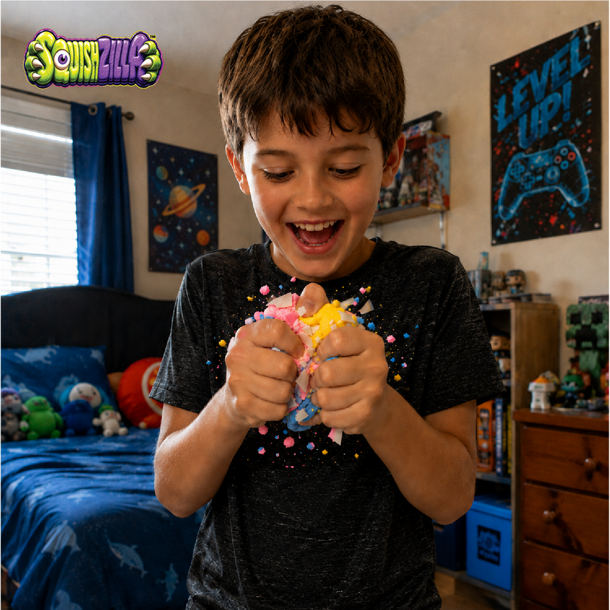 Crack-A-Squish Wax-Cracking Sensory Putty Fidget Toy