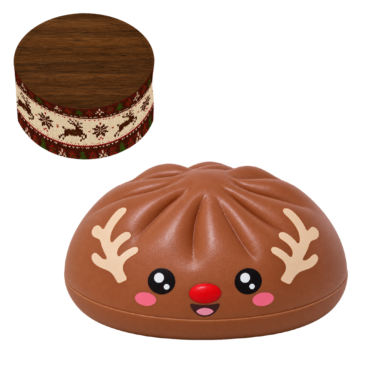 Merry Squishmas Christmas Dumplings – Slow Rise Holiday Squishy Fidget Toys