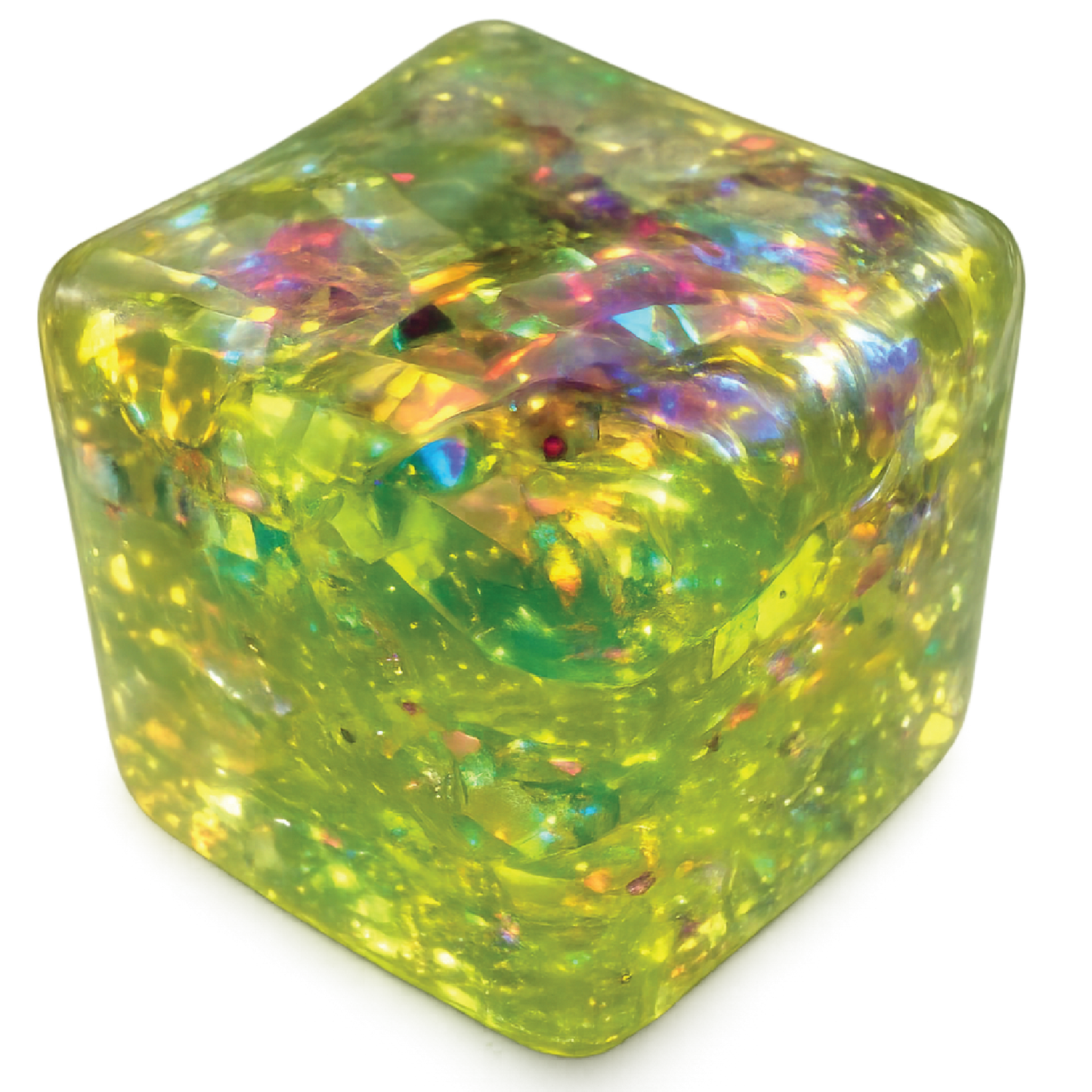 Fun Doh Squishy Charm Cube Sensory Fidget Toy – Assorted Styles