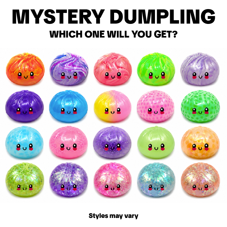Fun Doh Mystery Dumpling & Steamer Blind Box Squishy | Sensory Fidget Toy
