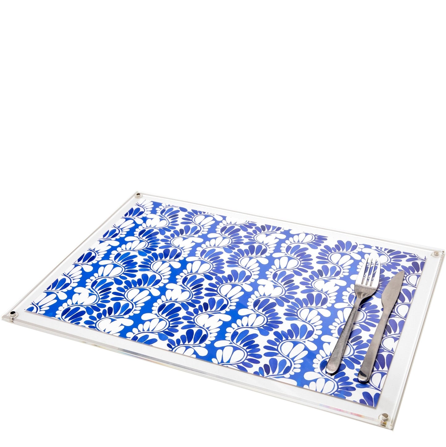 Acrylic Rectangle Magnetic Placemats (Set of 2)