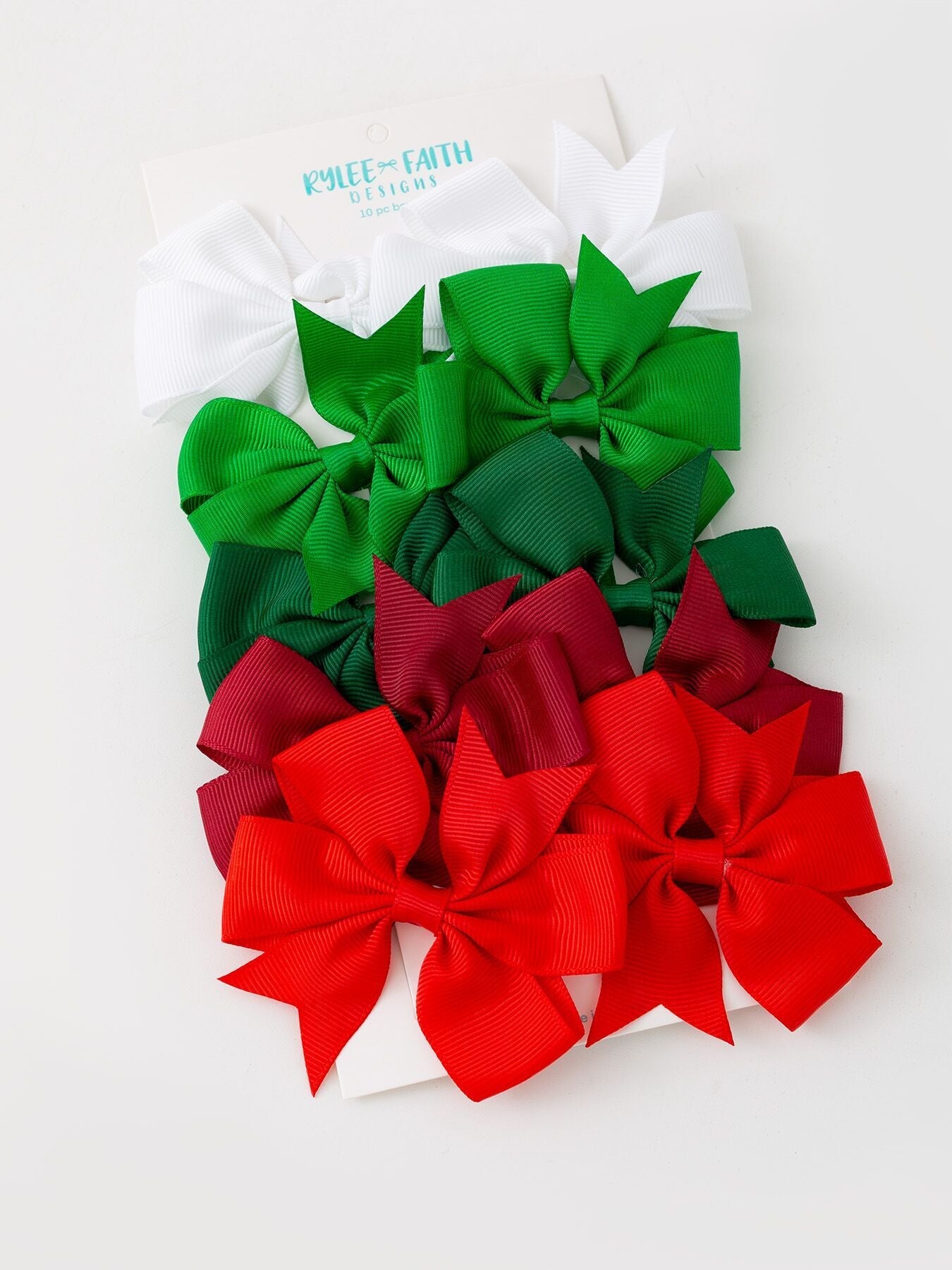 Girls Bow Hair Clip Set