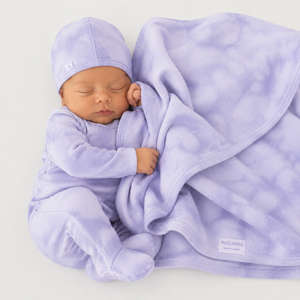 Marble Brushed Hacci Newborn Essentials Set