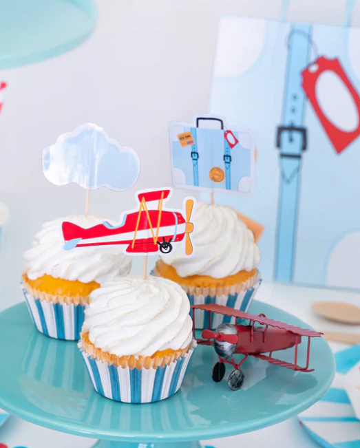 Airplane Toppers (Set of 12)