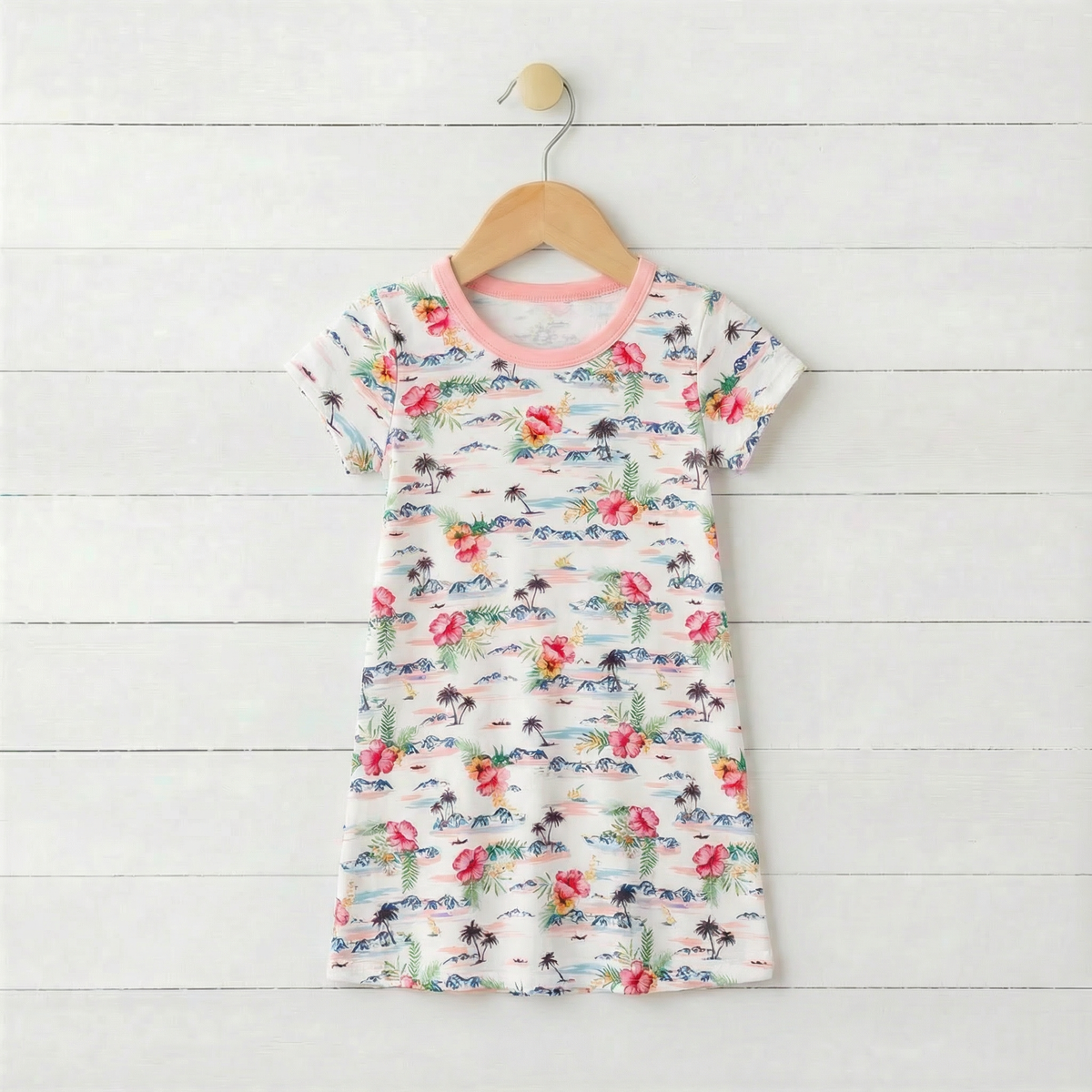 Aloha A-Line Dress