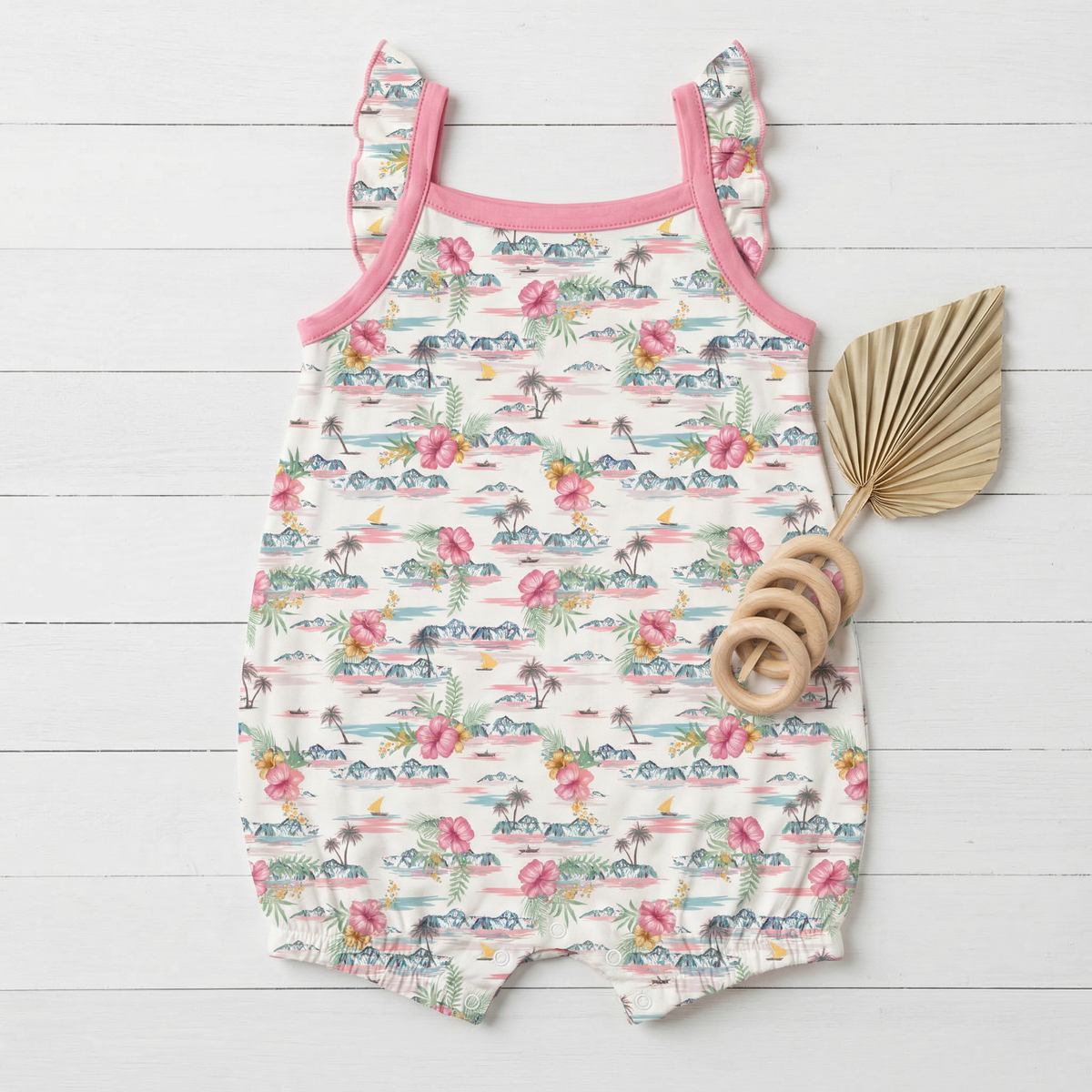 Aloha Bubble Romper