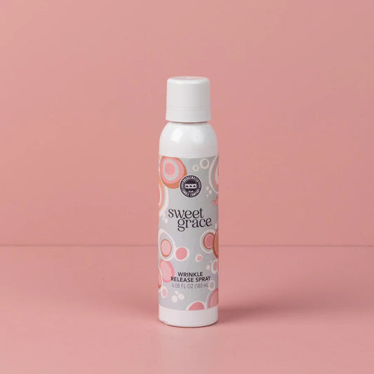 Sweet Grace Wrinkle Release Spray – Luxury Fabric Refresher & Wrinkle Remover 6.08 oz