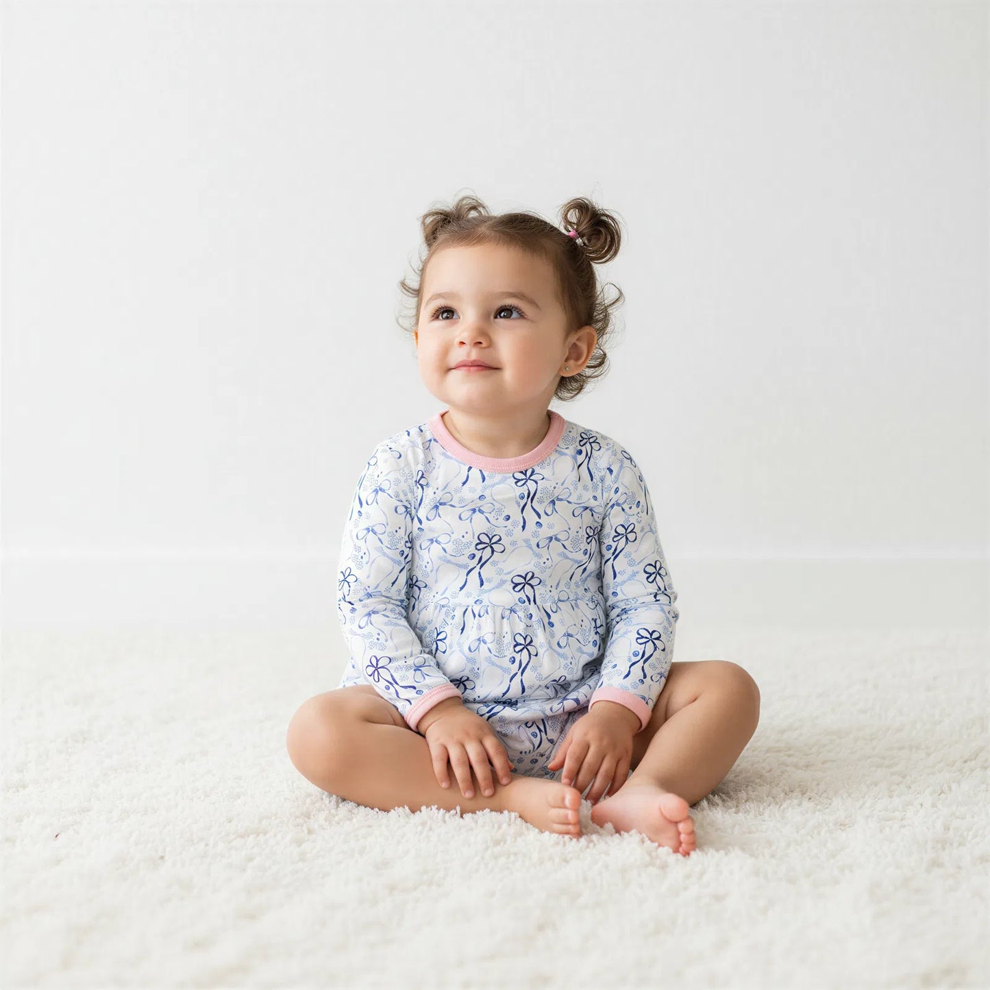 Dreidel Bows Bodysuit Dress
