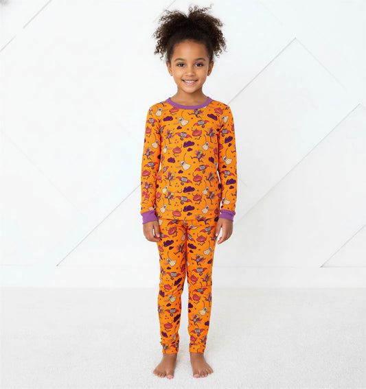 Orange Boo Crew PJs