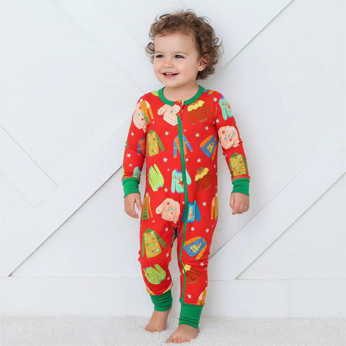 Ugly Sweater Party Convertible Coverall